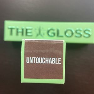 NEW! JEFFREE STAR THE GLOSS in UNTOUCHABLE Brown High Shine Lip Gloss Lip Stick